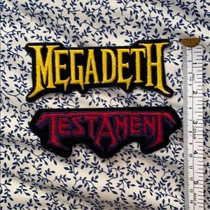 Heavy Metal Patches (2)
